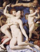 BRONZINO, Agnolo Allegory the dear oil painting on canvas